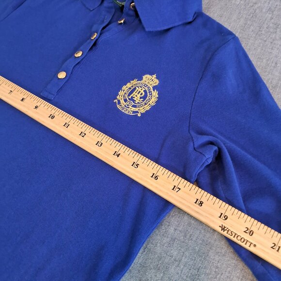 Lauren Ralph Lauren polo sweater with gold embroidered logo - Picture 7 of 11